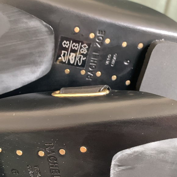 Rachel Zoe NWT Calfskin sandals with Metal Applications - Picture 10 of 10